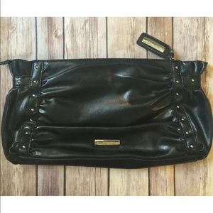 White House Black Market Black Clutch Purse Pink